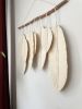 Macrame Feathers with 7 feathers | Macrame Wall Hanging in Wall Hangings by Damla. Item composed of wood & cotton compatible with boho style