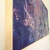Charoite | Oil And Acrylic Painting in Paintings by Elmira Lilic. Item made of canvas