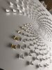 The Constellation | Wall Sculpture in Wall Hangings by Lorna Doyan. Item made of wood & paper