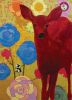 Mystical Charmer :: SOLD | Oil And Acrylic Painting in Paintings by Katherine Baronet | Lisa Bennett Salon in Dallas. Item made of paper & synthetic