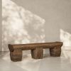 Alamosa Bench | Benches & Ottomans by Pfeifer Studio. Item made of wood compatible with boho and contemporary style