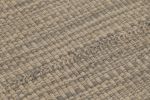 Rug & Kilim's Accent Kilim, Beige and Gray Textural Stripes | Area Rug in Rugs by Rug and Kilim