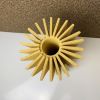 Barbican Ceramic Vessel - Yellow | Vase in Vases & Vessels by Andrew Walker Ceramics | Private Residence, Sheffield in Sheffield. Item made of ceramic