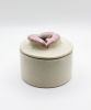 Incense Holder Bowl With Lip Cover | Decorative Objects by KOLOS ceramics. Item composed of ceramic in art deco or modern style