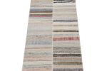 Rug & Kilim’s Patchwork Kilim Runner in Polychromatic Stripe | Area Rug in Rugs by Rug and Kilim
