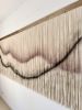Oversized Wool Wall Hanging – ZORKE 46 | Tapestry in Wall Hangings by Olivia Fiber Art. Item composed of wood and wool in boho or minimalism style
