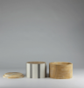 Tempo e Pausa - 2 | Vessels & Containers by gumdesign. Item made of wood & marble compatible with contemporary style
