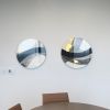 Tondo Collection | Mixed Media by Rod McIntosh | Hogan Lovells LLP in Houston. Item composed of canvas