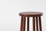 Spoke Stool | Chairs by Brendan Barrett. Item made of oak wood works with contemporary & country & farmhouse style