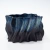 Wave abstract vase / W - S - 0 0 0 1 | Vases & Vessels by BinaryCeramics. Item made of ceramic works with art deco style