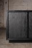 Brutal Black Oak Sideboard | Storage by NO AGE FURNITURE STUDIO. Item made of oak wood