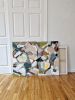 Original Large Abstract Acrylic Painting | 'STAINED GLASS' | | Oil And Acrylic Painting in Paintings by Damaris Kovach. Item made of canvas compatible with mid century modern and contemporary style