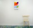 Blue Skies and Sunshine 02 | Oil And Acrylic Painting in Paintings by Claire Desjardins. Item made of canvas with synthetic