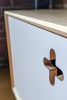 Boop Box Plus in Maple / Record Player Stand / Vinyl Storage | Media Console in Storage by Max Moody Design. Item composed of maple wood