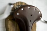 Bicycle Taxidermy "American Buffalo" | Hook in Hardware by THE IRON ROOTS DESIGNS. Item composed of leather