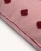 The Path Of The Sun Handwoven Cushion (PINK) | Pillows by Routes Interiors. Item made of cotton works with boho & eclectic & maximalism style