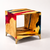 Spectrum Cube Table | Coffee Table in Tables by DapperwoodSF. Item made of maple wood with metal works with mid century modern & contemporary style