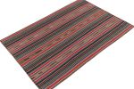 1950s Vintage chaput Kilim style in Multicolor Striped | Area Rug in Rugs by Rug and Kilim