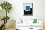 Suggestion C | Oil And Acrylic Painting in Paintings by Luis Medina. Item made of paper compatible with minimalism and contemporary style