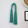Fiber Art Sculpture arch- Teal Aarya | Tapestry in Wall Hangings by YASHI DESIGNS by Bharti Trivedi. Item made of fiber