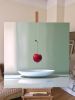 a simple moment | Oil And Acrylic Painting in Paintings by Massimo Villa. Item made of wood & cotton compatible with contemporary style