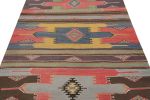 Vintage Sivas Kilim with Polychromatic Geometric Patterns | Area Rug in Rugs by Rug and Kilim