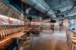 Bao Bar Mural | Murals by Michael Pacheco | Bar Bao in Arlington. Item made of synthetic