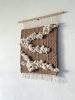 Serenity | Handwoven Wall Tapestry | Wall Hangings by Ana Salazar Atelier. Item composed of wood and cotton in boho or contemporary style