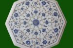 white marble table, coffee table, end table, tabletop | Tables by Innovative Home Decors. Item composed of marble compatible with country & farmhouse and art deco style
