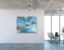 Rhythm ans Blues | Oil And Acrylic Painting in Paintings by Marion Wood. Item made of canvas & synthetic compatible with contemporary style