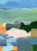 Green Blu | Oil And Acrylic Painting in Paintings by Catherine Twomey