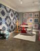 Paradigm wallpaper | Wall Treatments by Amanda M Moody | Burton James in City of Industry. Item composed of paper in mid century modern or contemporary style