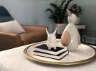 Penguin & Baby Tot | Sculptures by Keavy Murphree. Item composed of stoneware