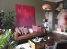 Magenta Dream | Oil And Acrylic Painting in Paintings by Glib Franko. Item made of canvas & synthetic