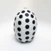 Black Polka Dots Vase | Vases & Vessels by Matthew Ward