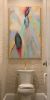 Abstract Bloom Bryan | Mixed Media by Lori Sperier Art. Item composed of canvas