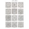 6 decorative tiles for backsplash | Tiles by GVEGA. Item made of ceramic compatible with mediterranean style