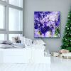 Purple Wisteria Not Just In Monet's Garden 🔴 | Oil And Acrylic Painting in Paintings by Darlene Watson Abstract Artist. Item made of canvas with synthetic