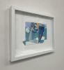North | Mixed Media by Susan Smereka. Item composed of paper & fiber compatible with contemporary and mediterranean style