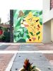 Jaguar Mural | Street Murals by Sofia del Rivero | Jaguar Restaurant | Latin American Habitat in Miami. Item made of synthetic