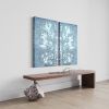 Mesh NLB-NRB Diptych Canvas Print | Prints in Paintings by MELISSA RENEE fieryfordeepblue  Art & Design. Item composed of canvas compatible with contemporary and coastal style