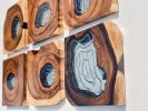 Acacia + Glass Wall Art | Wall Sculpture in Wall Hangings by Live Edge Lust. Item composed of wood and glass
