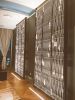 Fiberart Installation-Reception Panels | Tapestry in Wall Hangings by Candice Luter Art & Interiors | Hotel Indigo Columbus at Riverfront Place in Columbus