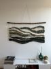 Handwoven Wall Hanging "Whispers of the Jungle" | Wall Sculpture in Wall Hangings by Tissage Sauvage. Item composed of wood & cotton compatible with boho and country & farmhouse style