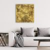 Antique Gold (SOLD) | Oil And Acrylic Painting in Paintings by Alessia Lu. Item made of canvas works with minimalism & contemporary style
