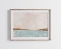 Modern Seascape Coastal Art Print for Modern Farmhouse | Prints by Melissa Mary Jenkins Art. Item composed of paper compatible with contemporary and country & farmhouse style