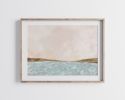 Modern Seascape Coastal Art Print for Modern Farmhouse | Prints by Melissa Mary Jenkins Art. Item composed of paper compatible with contemporary and country & farmhouse style