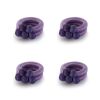 cluster napkin rings (set of 4) | Holder in Tableware by Charlie Sprout. Item composed of fabric