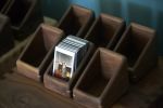 008_mini (instant film storage) | Storage by CHICHOIMAO. Item made of walnut works with minimalism & contemporary style