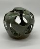 Cut Out Sphere | Sculptures by Feats Of Clay. Item made of ceramic compatible with contemporary and modern style
